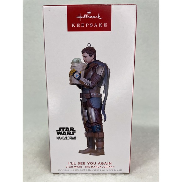 Hallmark Other - Hallmark Keepsake 2022 I'll See You Again Star Wars Mandalorian Ornament